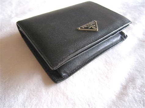 prada bi color french wallet|prada wallet outlet.